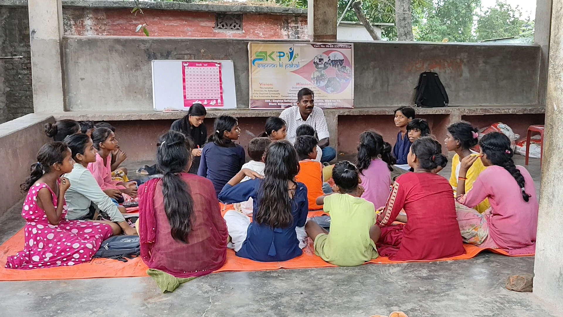 Child writing