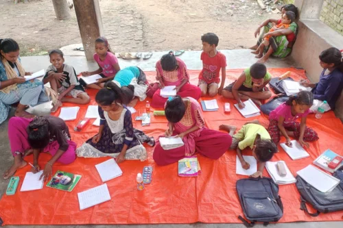 Children learning